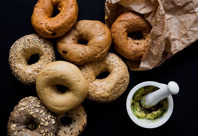 Bagels sin Gluten con Harina de Coco