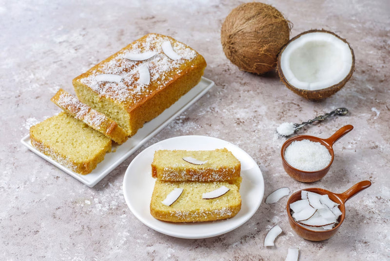 Panqué de platano y coco
