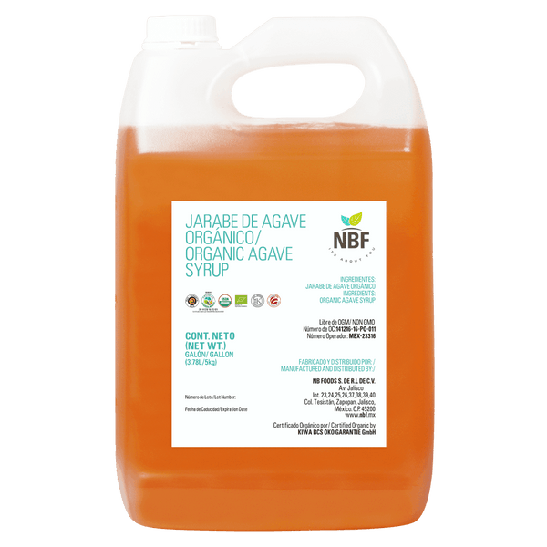 Jarabe de Agave Natural Ambar 3.78 Lts