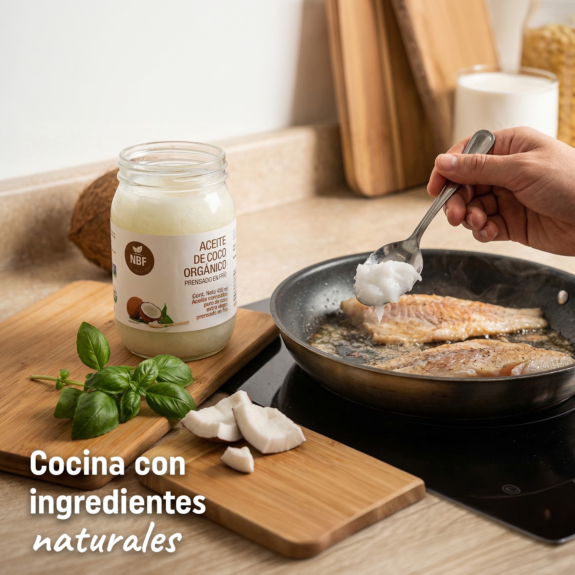 Aceite de Coco Orgánico Extra Virgen