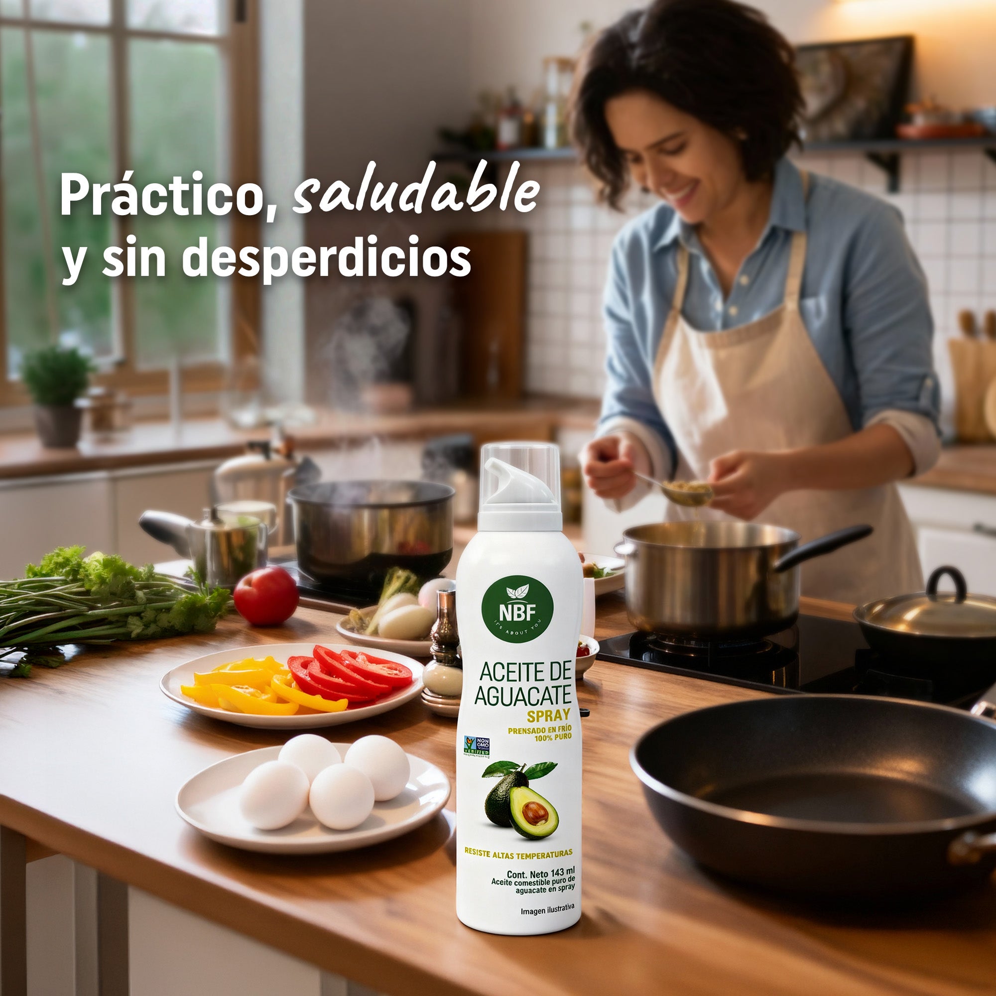 Aceite de Aguacate en Spray 🥑