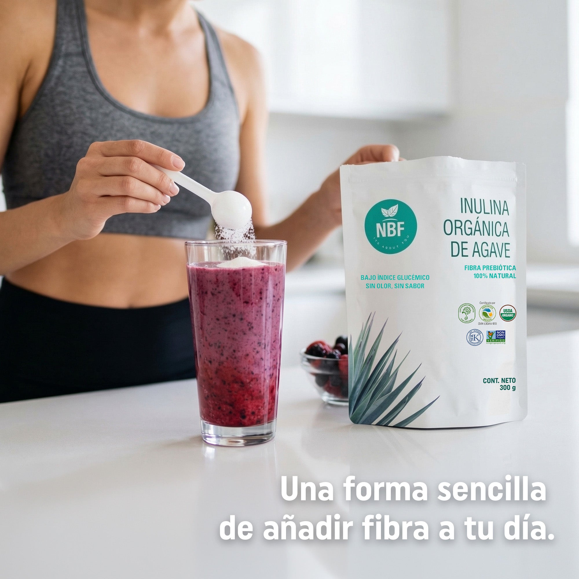 Inulina de Agave Orgánica