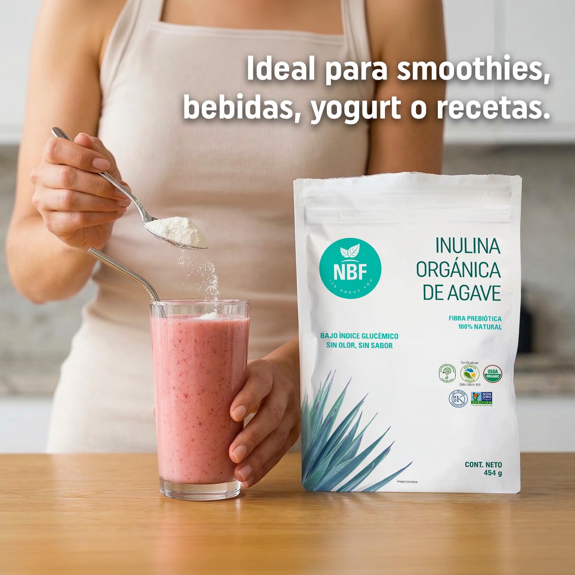 Inulina de Agave Orgánica