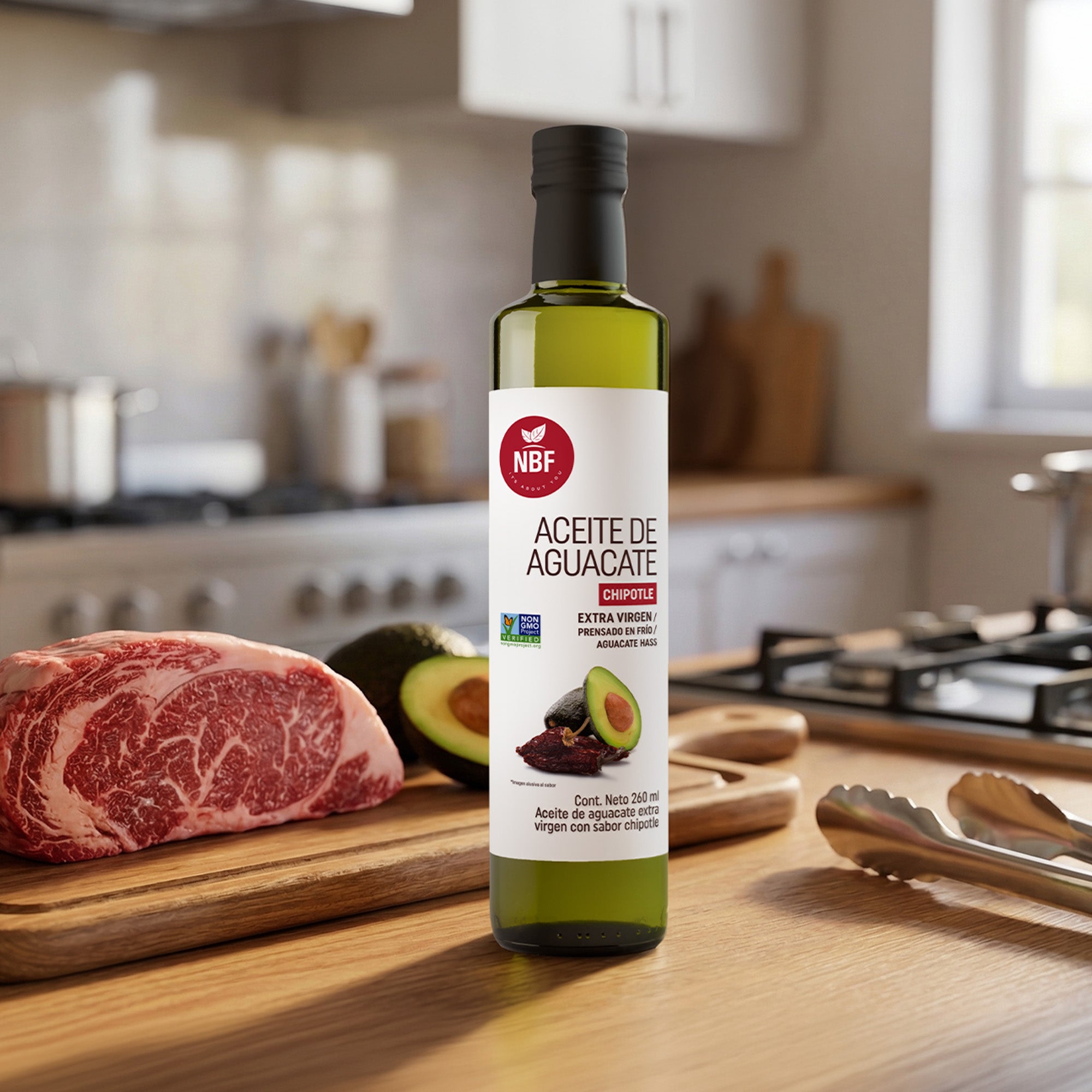 Aceite de Aguacate Extra Virgen sabor Chipotle