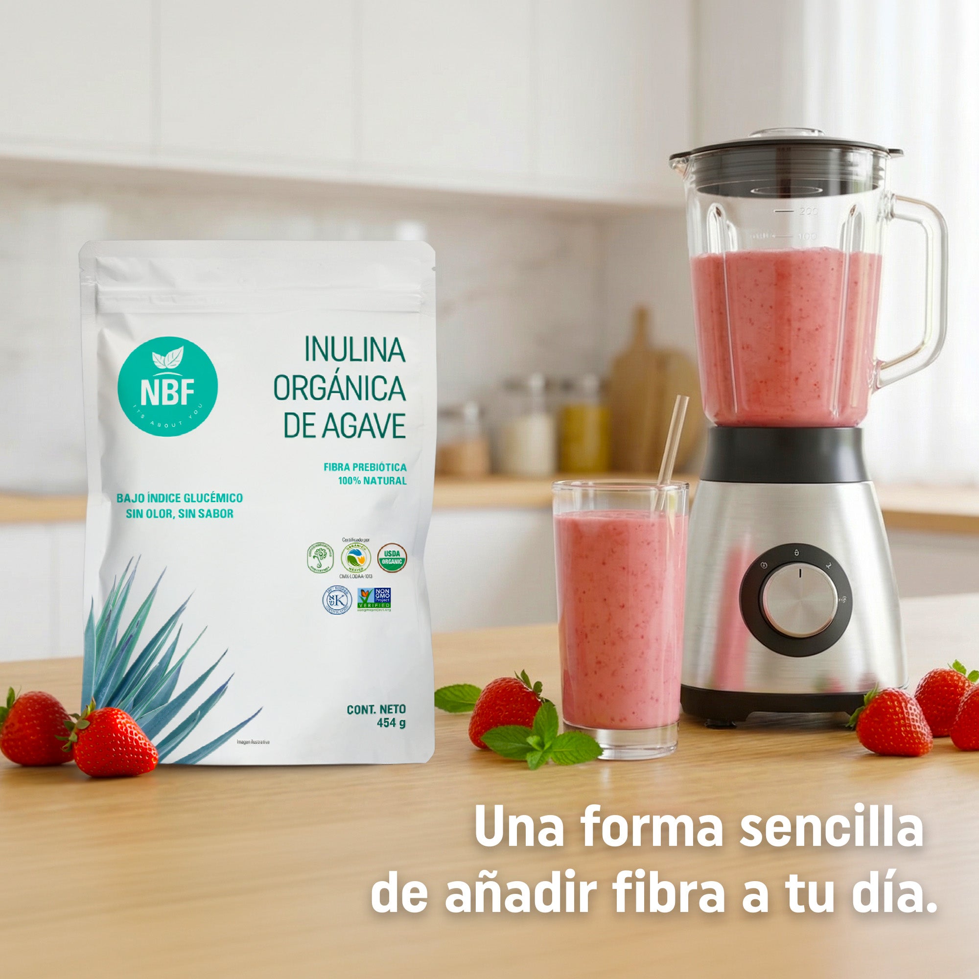 Inulina de Agave Orgánica