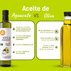 Aceite de Aguacate Extra virgen con Ajo