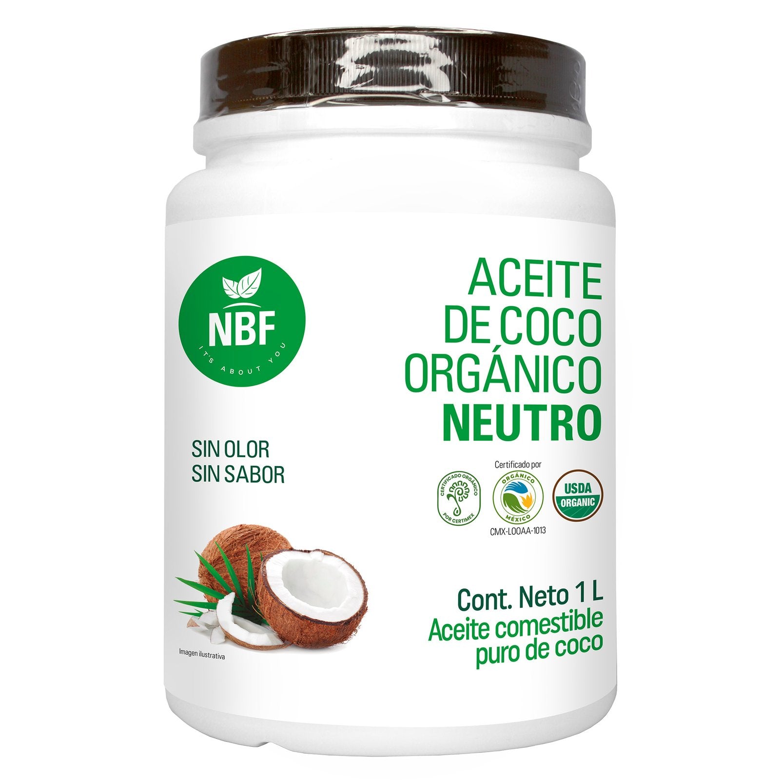 Aceite de Coco Organico Neutro