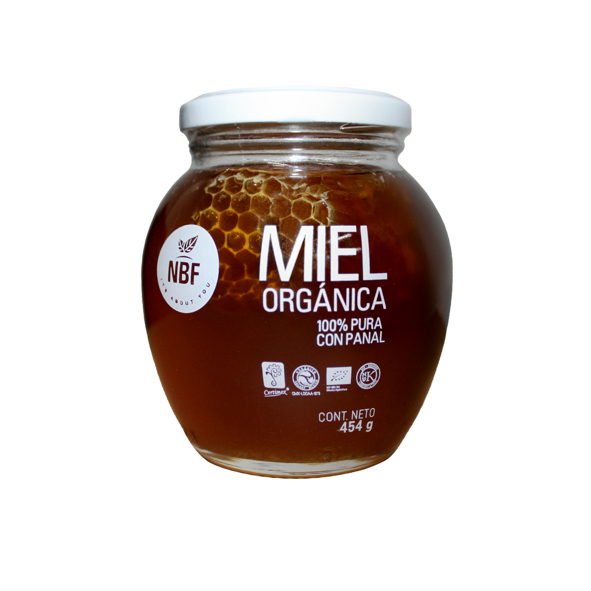 Miel Organica de Abeja 100% Pura