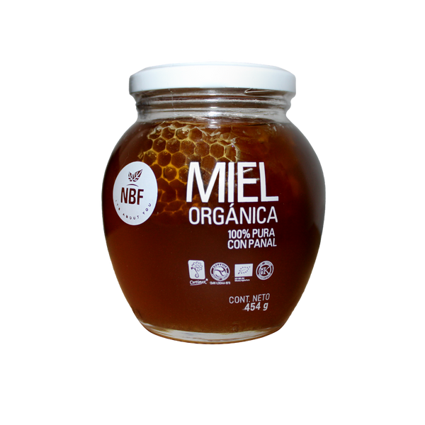 Miel Organica de Abeja 100% Pura