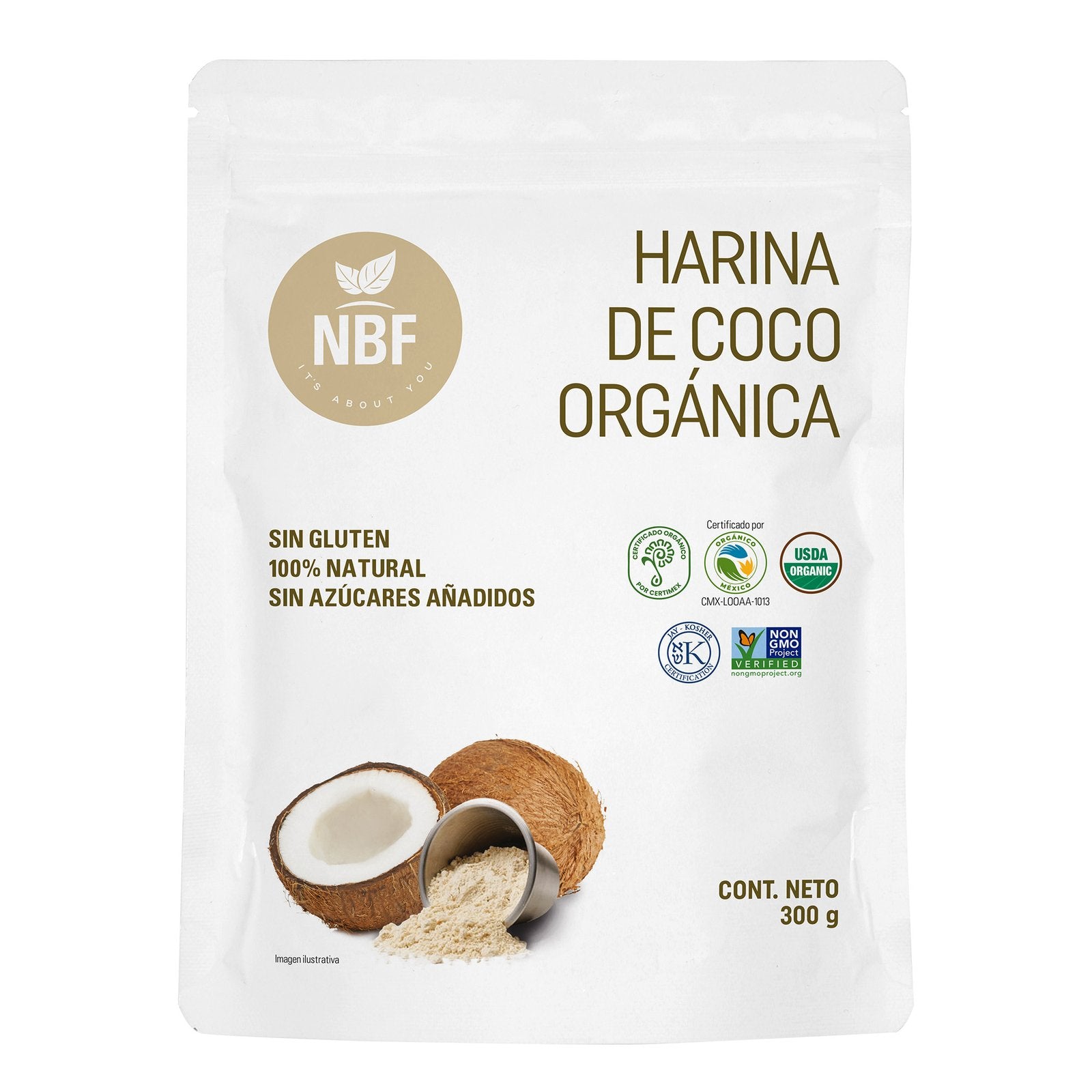 Harina de Coco Orgánica
