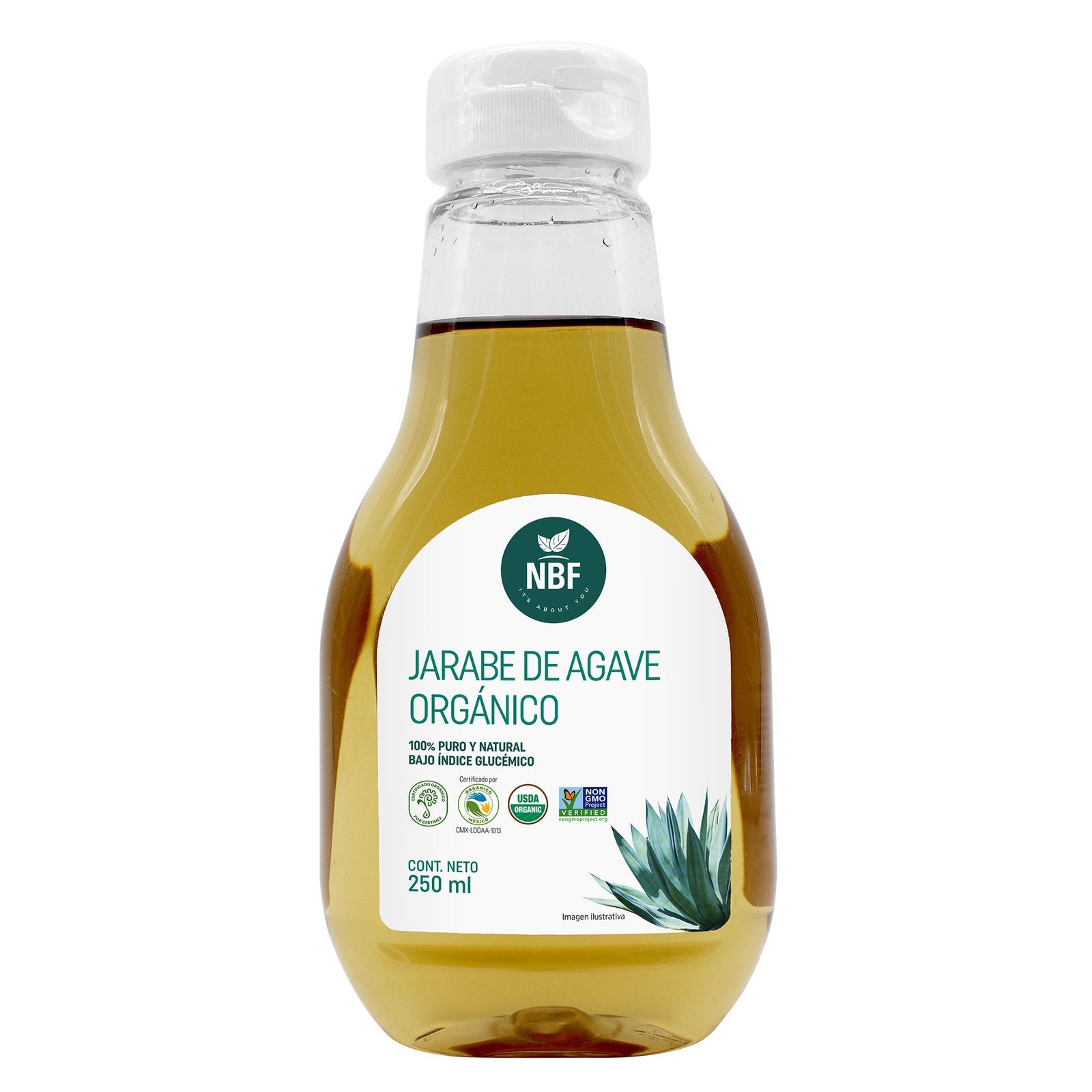 jarabe de agave para que sirve Jarabe de Agave Orgánico 250 ml