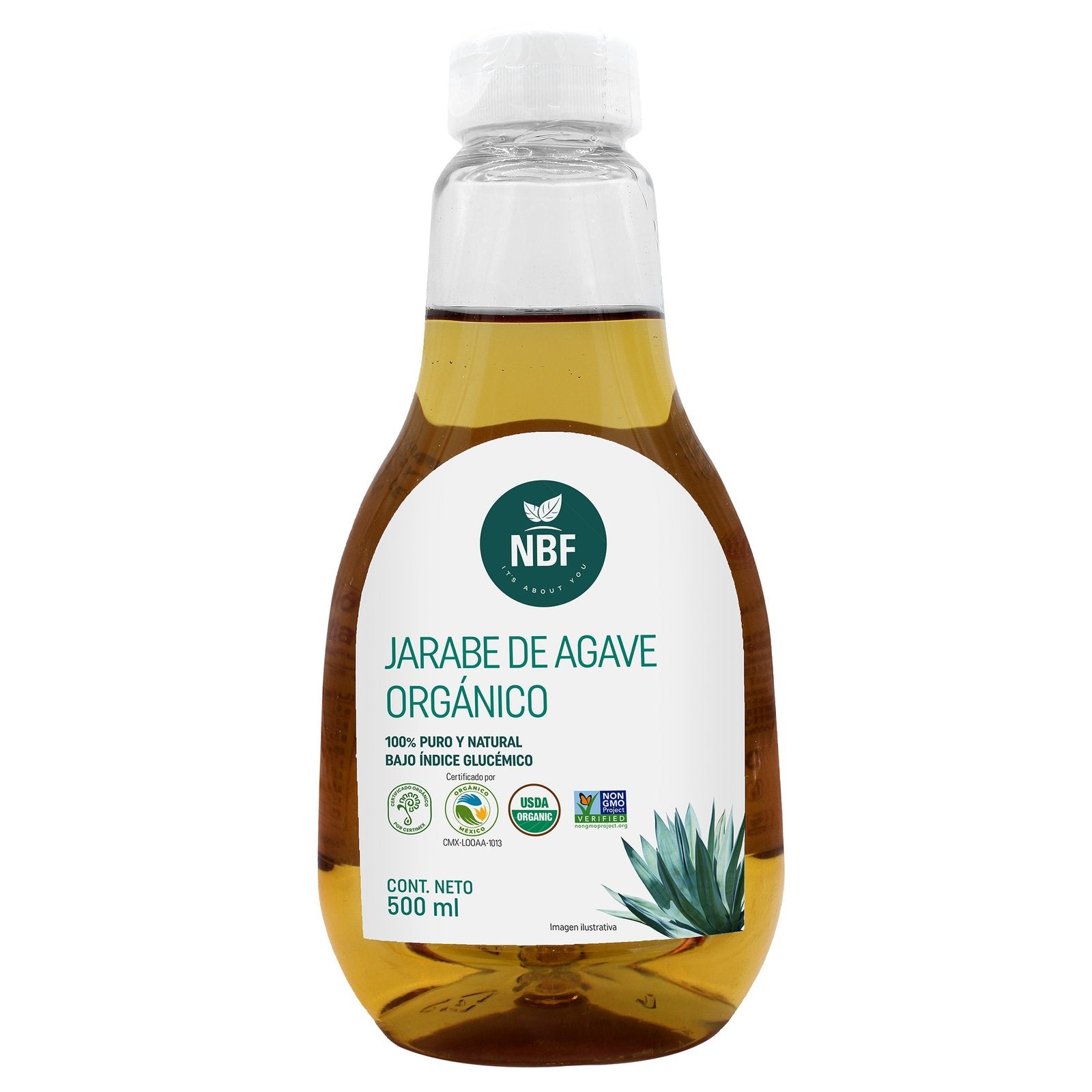 Jarabe de Agave Natural Ambar