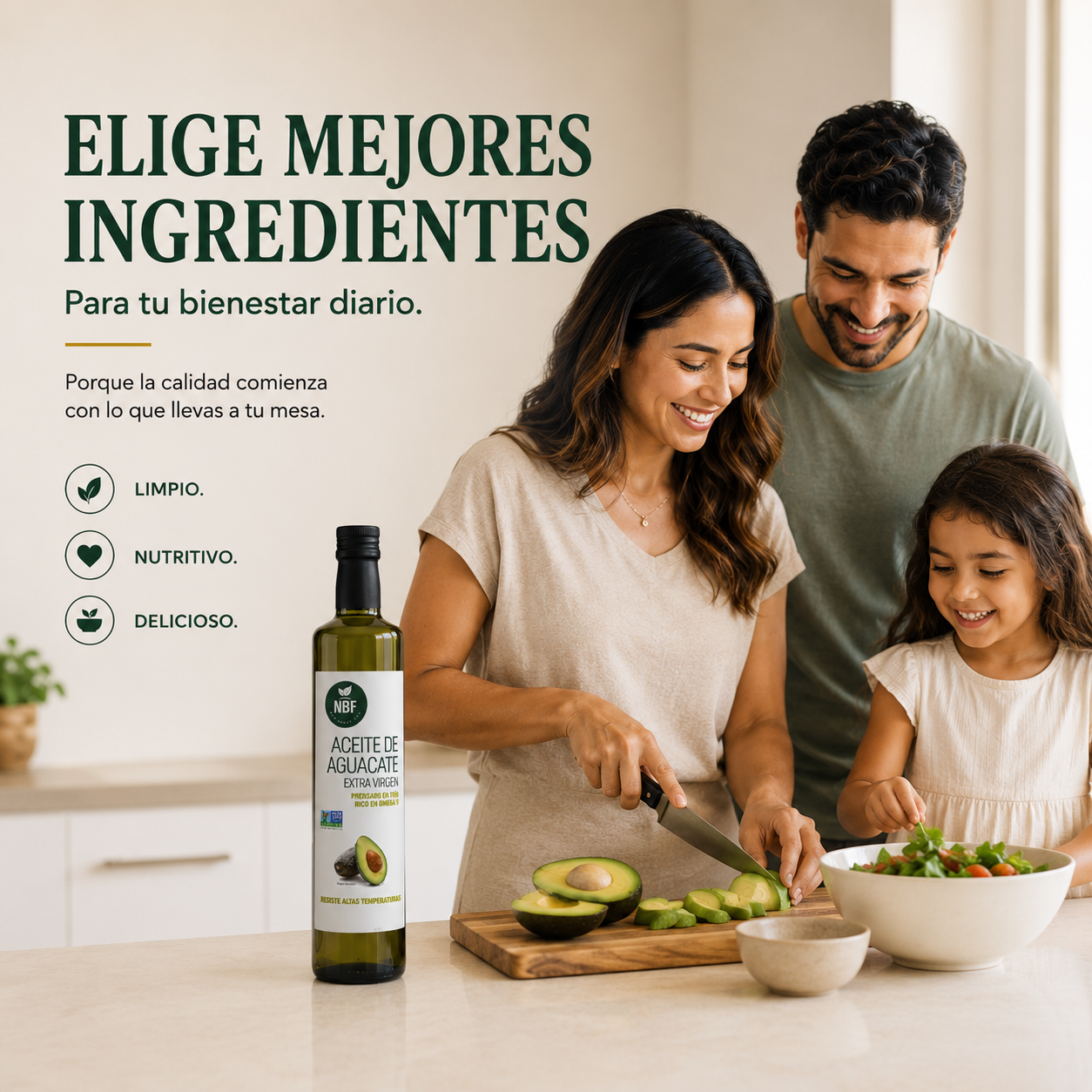 Aceite de Aguacate Extra virgen