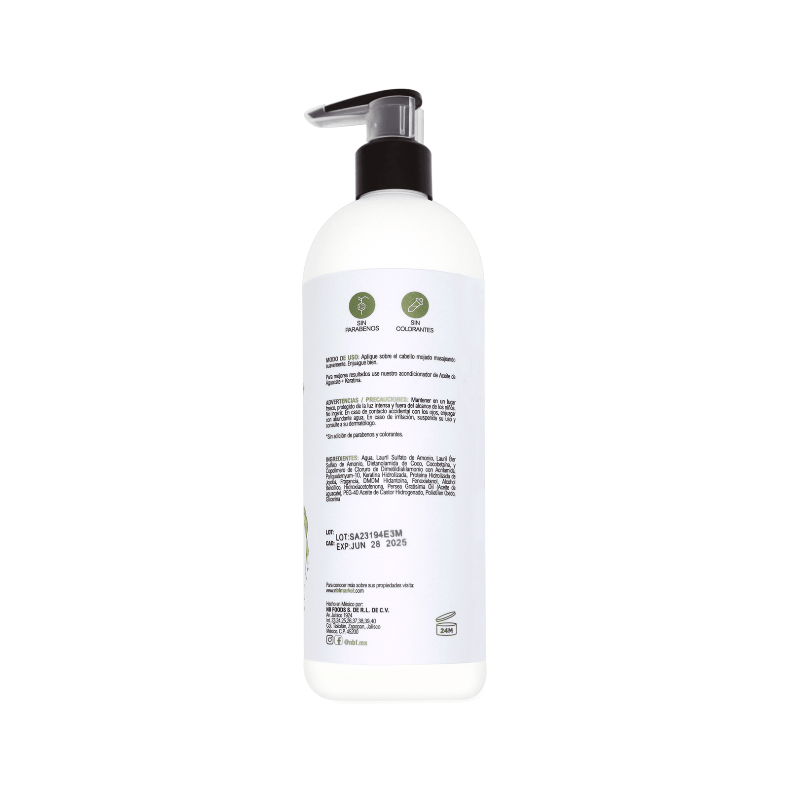 SHAMPOO AGUACATE_COSTADO