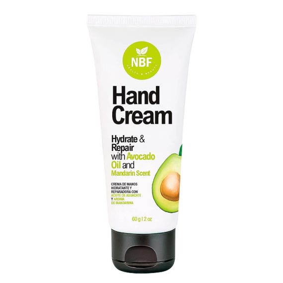 crema de manos base aguacate y mandarina 60 gramos