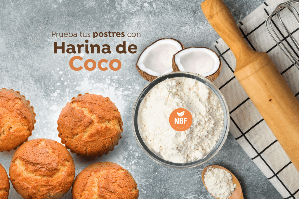 5 recetas con Harina de Coco NBF Market