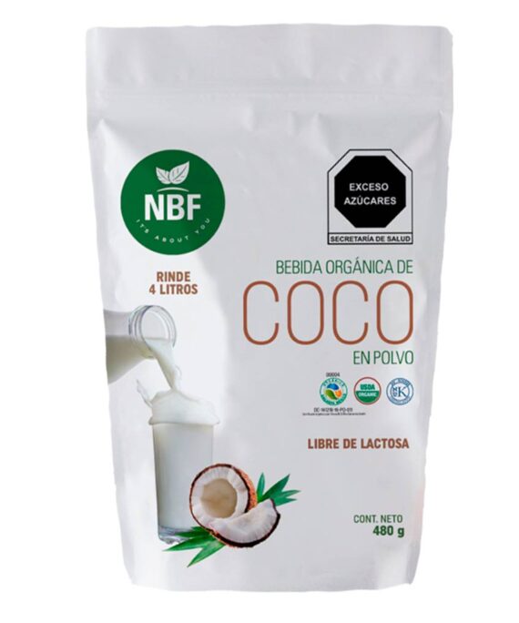 bebica de coco organico 480 gramos
